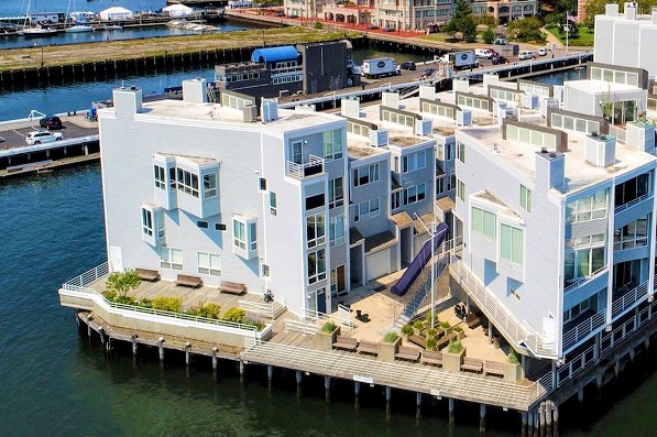 Constellation Wharf Charlestown Boston Massachusetts luxury condo apartments Navy Yard